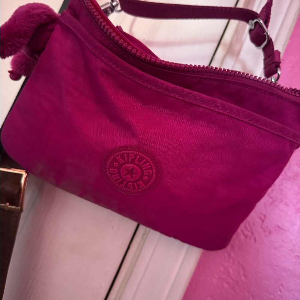 Kipling Fuchsia Crossbody Bag